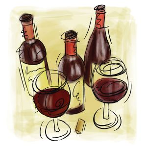 Wine Characters - Red Wine Bottles - Wine Reviews